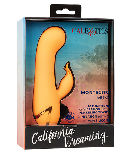 California Dreaming Montecito Muse Dual Stimulation Vibe - Orange