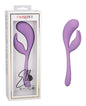 Elle Liquid Silicone Dual Flicker - Purple by California Exotic Novelties