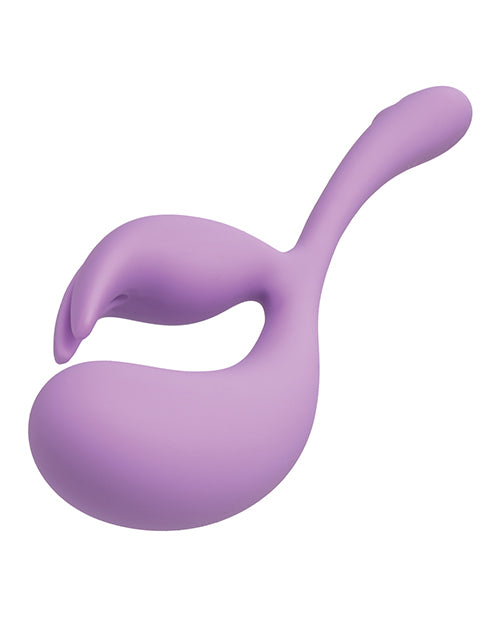 Elle Liquid Silicone Dual Flicker - Purple by California Exotic Novelties