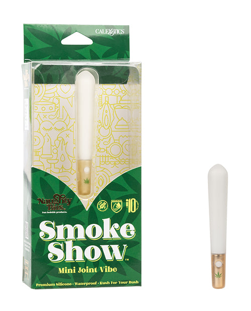 Naughty Bits Smoke Show Mini Joint Vibe - White