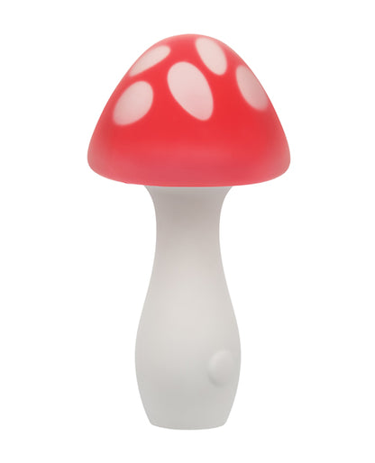 Naughty Bites Muff Shroom Playful Massager - Red/White