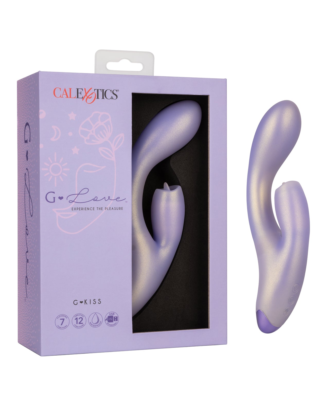 G-Love G-Kiss - Purple by California Exotic Novelties