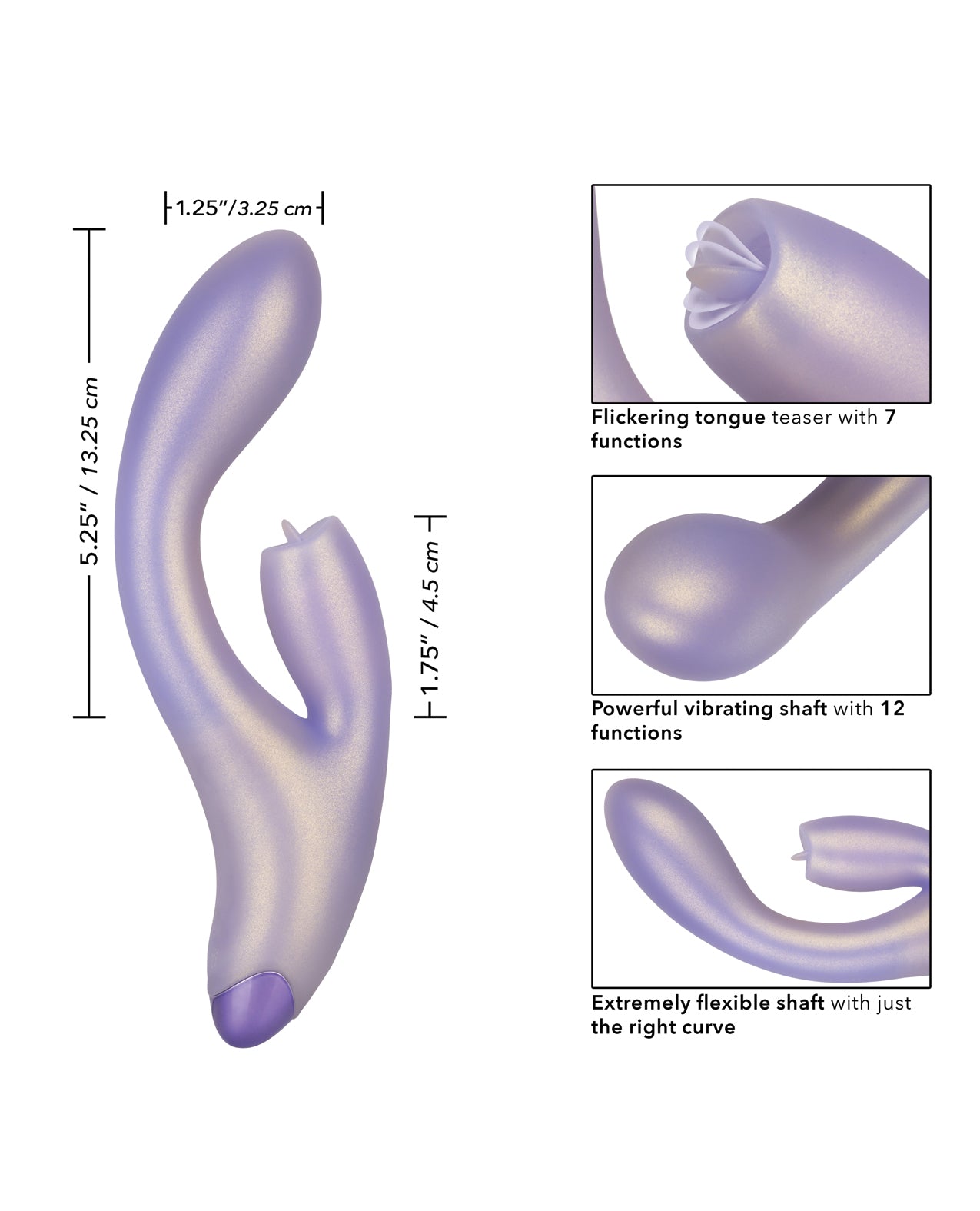 G-Love G-Kiss - Purple by California Exotic Novelties