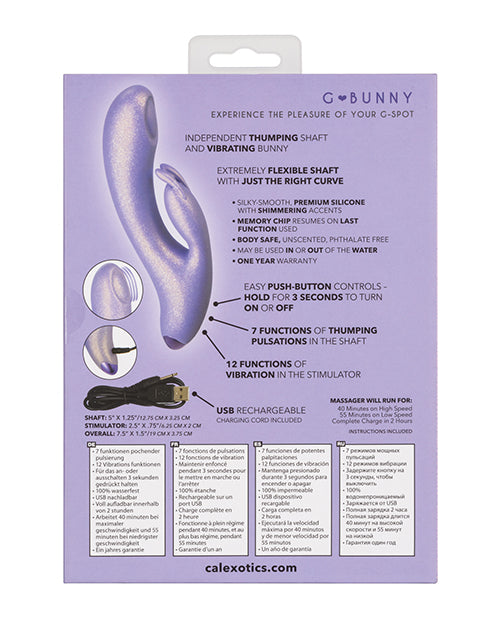G-Love G-Bunny - Purple by California Exotic Novelties