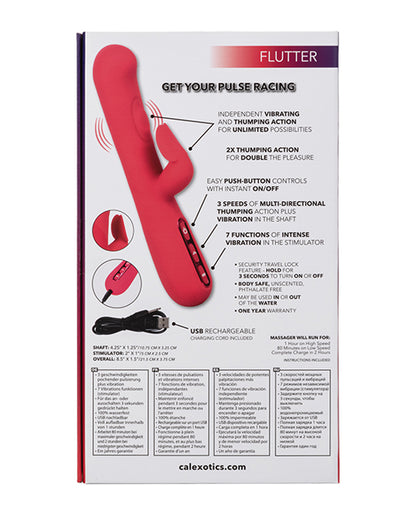 Throb Flutter - Pink by California Exotic Novelties