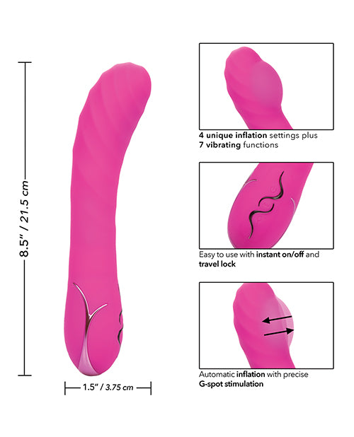 Insatiable G Inflatable G Wand - Pink by California Exotic Novelties