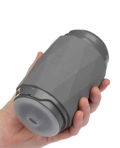 Milk Master Vibro Squeeze Stroker - Black by California Exotic Novelties