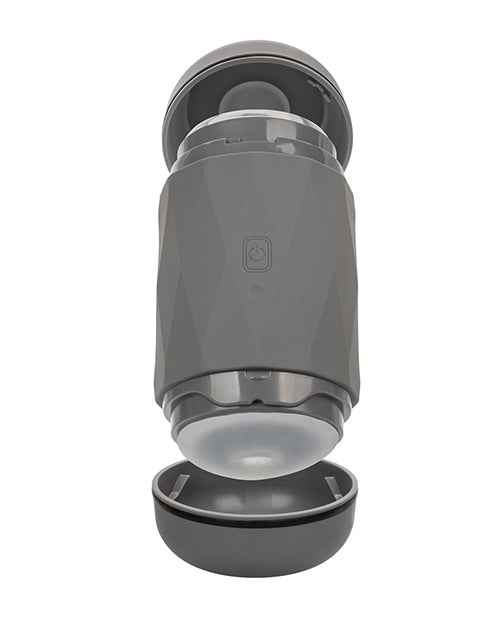 Milk Master Vibro Squeeze Stroker - Black by California Exotic Novelties