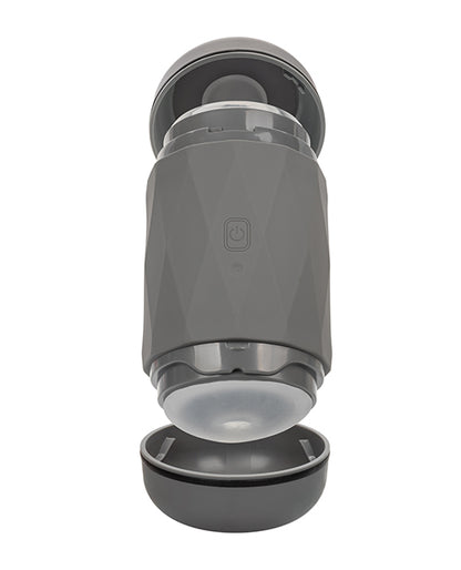 Milk Master Vibro Squeeze Stroker - Black by California Exotic Novelties