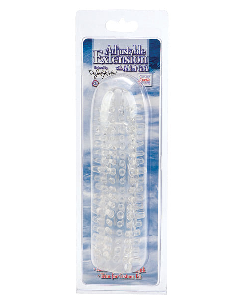 Dr Joel Kaplan Adjustable Extension Added Girth by California Exotic Novelties