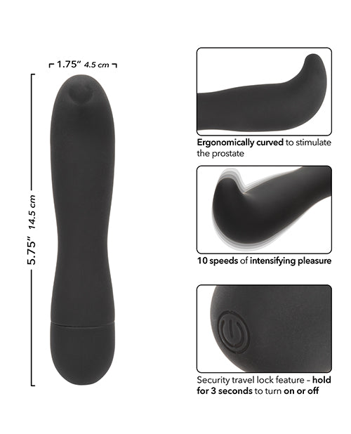 Dr. Joel Kaplan Rechargeable Prostate Probe - Black