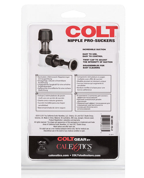 Colt Nipple Pro Suckers by California Exotic Novelties