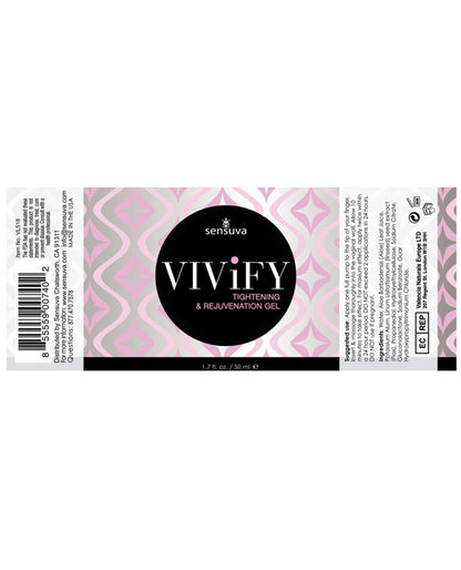 Sensuva Vivify Tightening Gel - 1.7 oz by Sensuva Valencia Naturals