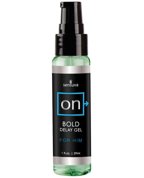 ON for Him Bold Delay Gel - 1 oz by Sensuva Valencia Naturals