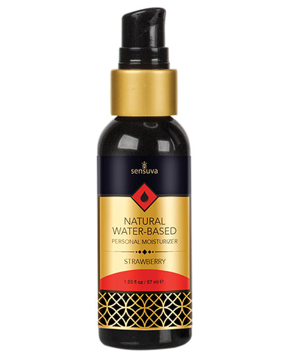 Sensuva Natural Water Based Personal Moisturizer - 1.93 oz Strawberry by Sensuva Valencia Naturals