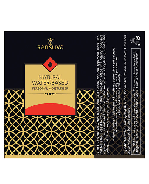 Sensuva Natural Water Based Personal Moisturizer - 1.93 oz Strawberry by Sensuva Valencia Naturals