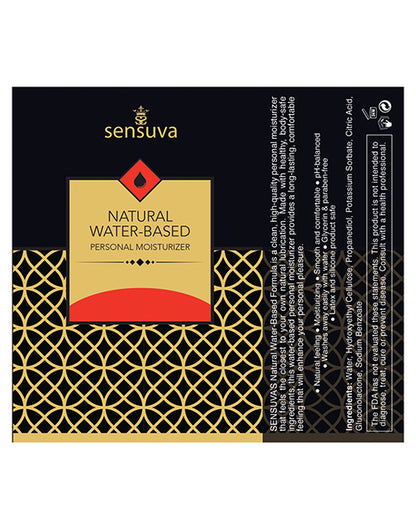 Sensuva Natural Water Based Personal Moisturizer - 1.93 oz Strawberry by Sensuva Valencia Naturals