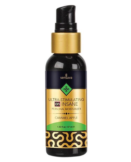 ON Insane Ultra Stimulating Personal Moisturizer - 1.93 oz Caramel Apple by Sensuva Valencia Naturals