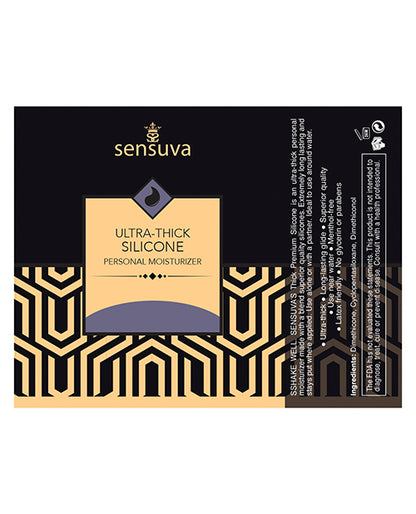 Sensuva Ultra Thick Silicone Personal Moisturizer - 5.1 oz by Sensuva Valencia Naturals