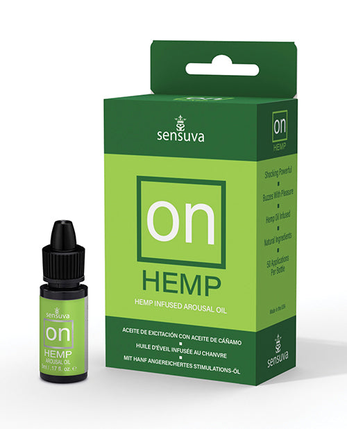 ON Hemp Arousal Oil Medium Box - 5 ml by Sensuva Valencia Naturals