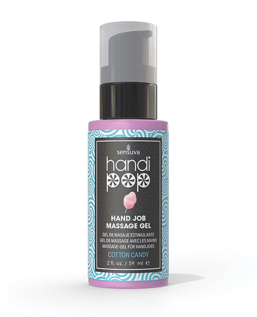 Handipop Hand Job Massage Gel - 2 oz Bottle Cotton Candy