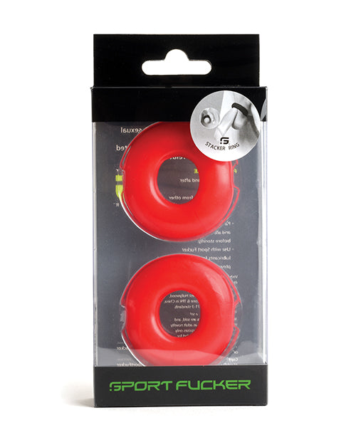 Sport Fucker Stacker Rings by 665 INC