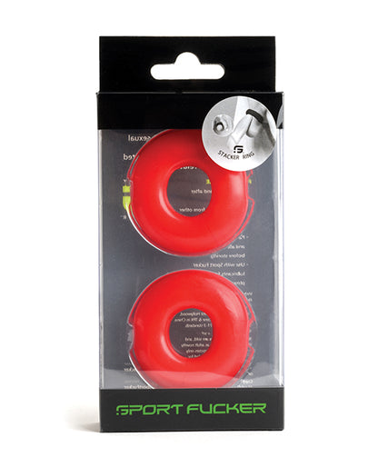 Sport Fucker Stacker Rings by 665 INC