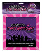 Night to Remember Standard 6.5" Napkins - Purlpe Pack of 10 by sassigirl