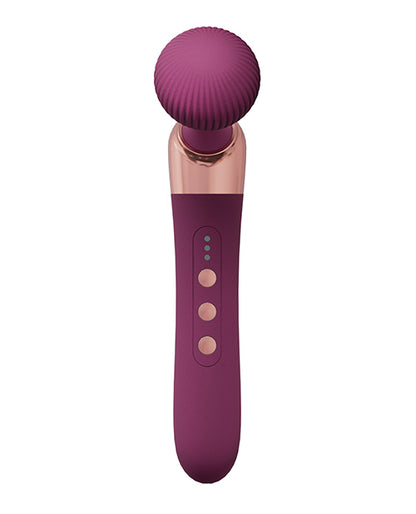 Shots Loveline Serenity Wand Massager - Burgundy