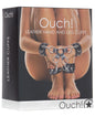 Shots Ouch Leather Hand & Leg Cuffs by Shots America LLC