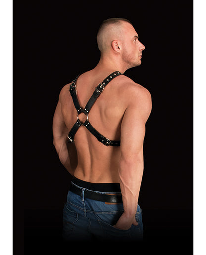 Shots Ouch Adonis High Halter - Black