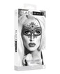 Shots Ouch Black & White Lace Eye Mask