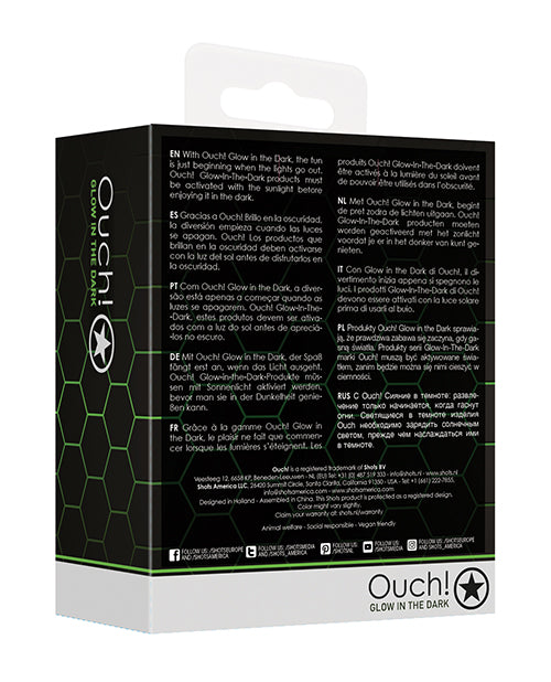 Shots Ouch Ball Sack - Glow in the Dark by Shots America LLC