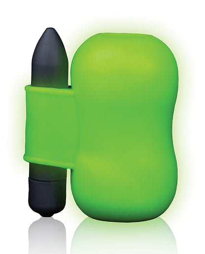Shots Ouch Vibrating Masturbator - Glow in the Dark by Shots America LLC