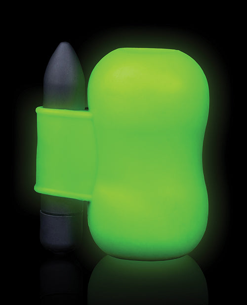 Shots Ouch Vibrating Masturbator - Glow in the Dark by Shots America LLC