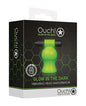 Shots Ouch Vibrating Head Masturbator - Glow in the Dark by Shots America LLC