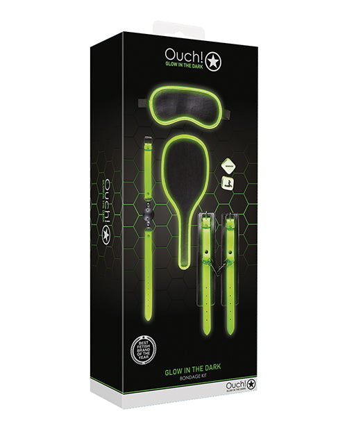 Shots Ouch Bondage Kit #1 - Glow in the Dark by Shots America LLC