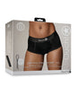 Shots Ouch Vibrating Strap On Brief - Black