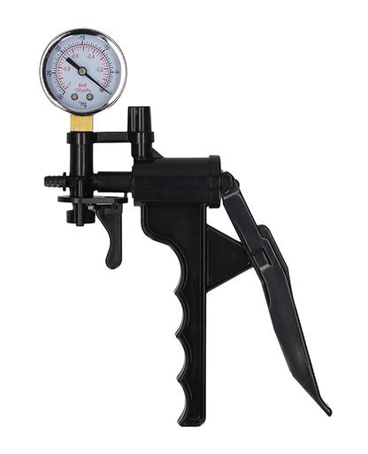 Shots Pumped Elite Beginner Pump w/PSI Gauge - Black