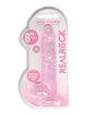 Shots Realrock Realistic Crystal Clear Dildo W/balls by Shots America LLC