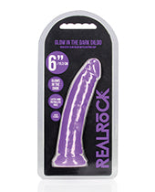 Shots Realrock Slim Dildo Glow In The Dark