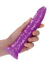 Shots Realrock Slim Dildo Glow In The Dark