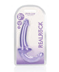 Shots Realrock Crystal Clear 6" Strapless Strap-on