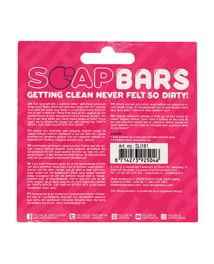 Shots Soap Bar Gay Bar - Pink by Shots America LLC