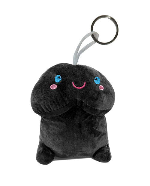 Shots Short Penis Plushie - Black 4" / 10 cm by Shots America LLC