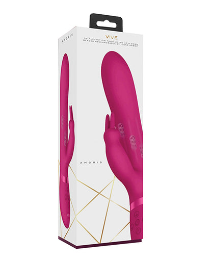 Shots Vive Amoris Stimulating Beads Rabbit - Pink by Shots America LLC