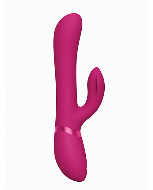 Shots Vive Chou G-Spot Rabbit w/Interchangeable Clitoral Attachments - Pink by Shots America LLC