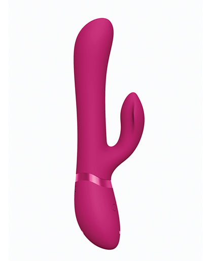 Shots Vive Chou G-Spot Rabbit w/Interchangeable Clitoral Attachments - Pink by Shots America LLC