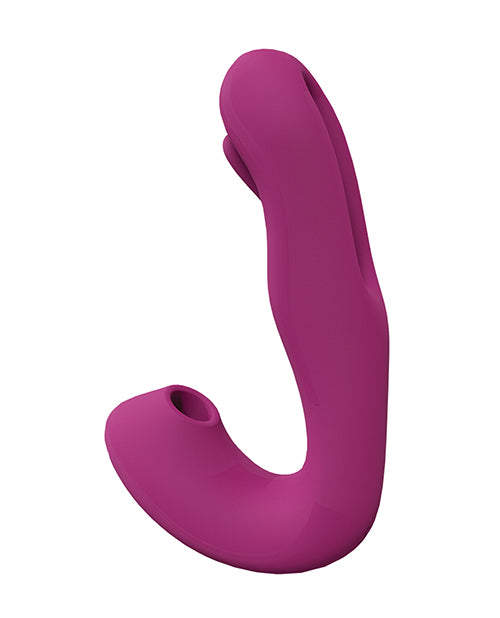 Shots Vive Yuna Dual Action Airwave Vibrator & G-spot Stimulator by Shots America LLC