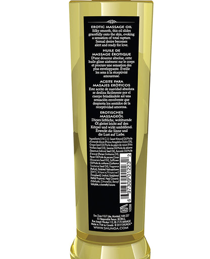 Shunga Massage Oil - 8 oz Sweet Lotus